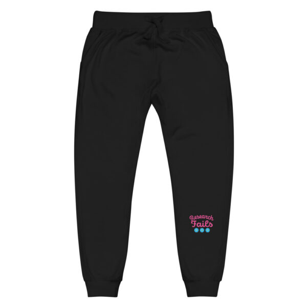 Research Fails Unisex Fleece Sweatpants