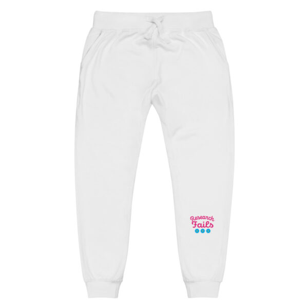 Research Fails Unisex Fleece Sweatpants - Image 3